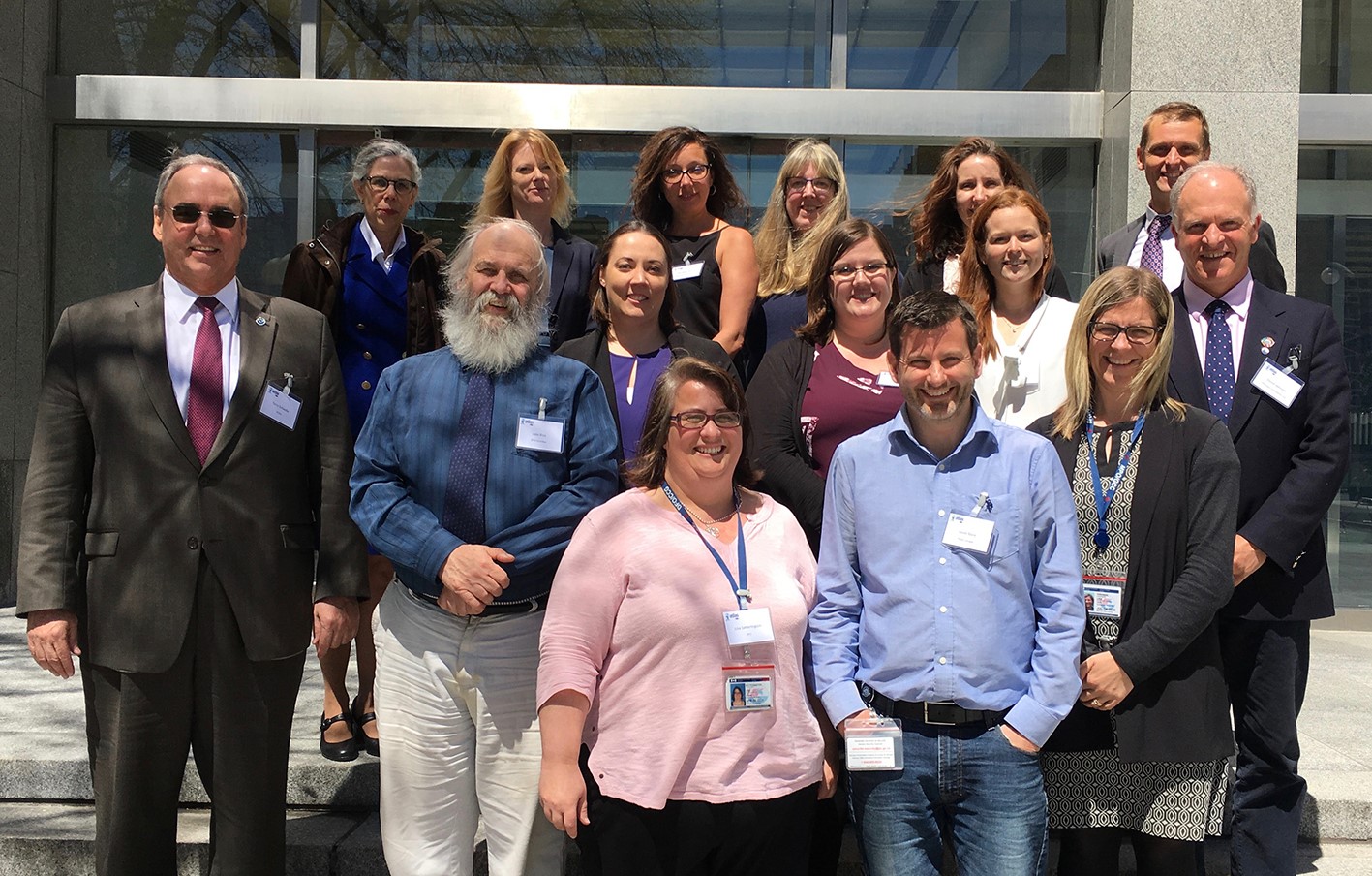 Attendees at the Science Policy meeting, Ottawa, May 2018