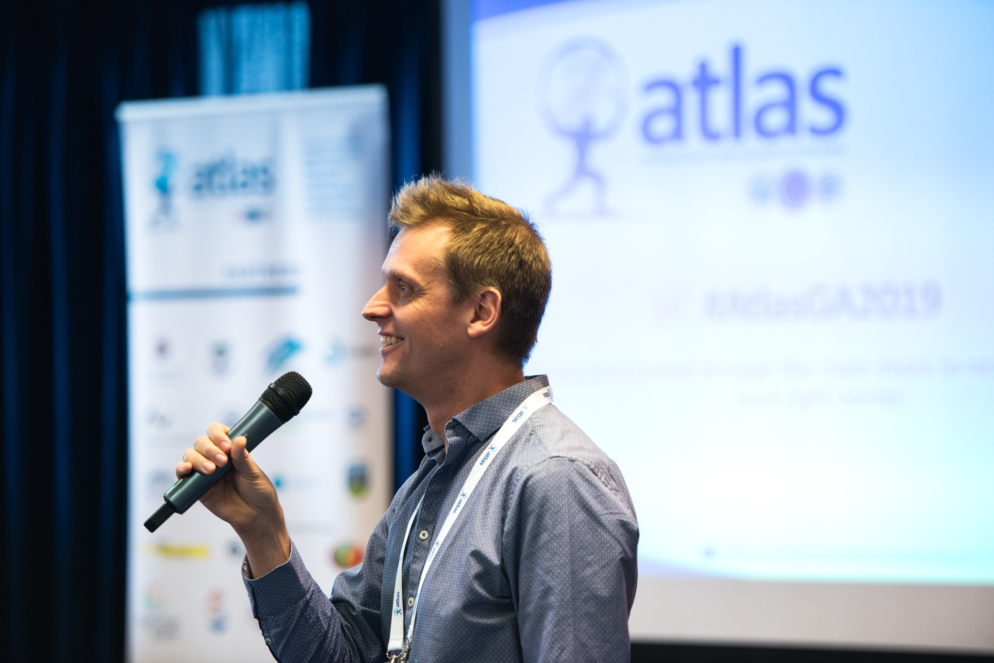 Murray Roberts at the ATLAS General Assembly